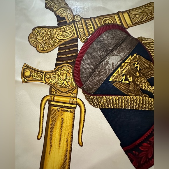 Hermes Grand Uniforme Silk Scarf - Picture 4 of 7